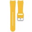 Szilikon szíj Samsung Galaxy Watch 4 40mm T857 telefonhoz sárga