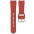 Szilikon szíj Samsung Galaxy Watch 4 44mm T856 telefonhoz sötét vörös