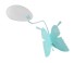 Szilikon szűrő tea - pillangóhoz türkiz