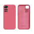 Szilikon védőburkolat Xiaomi Redmi 10 telefonhoz sötét rózsaszín