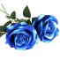 Sztuczna róża 2 szt niebieski