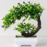 Sztuczne bonsai w doniczce fioletowy