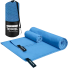 Szybkoschnący ręcznik sportowy Ręcznik na siłownię Szybkoschnący ręcznik plażowy 40 x 80 cm niebieski