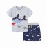 T-Shirt und Shorts für Jungen L1698 N