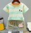 T-Shirt und Shorts für Jungen L1711 D