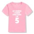 T-Shirt zum Kindergeburtstag B1468 L