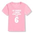 T-Shirt zum Kindergeburtstag B1468 O