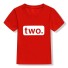 T-Shirt zum Kindergeburtstag B1578 rot