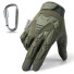 Taktické ochranné rukavice armádní zelená