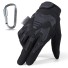 Taktické ochranné rukavice černá