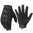 Taktické rukavice Vojenské rukavice na výcvik Protiskluzové rukavice černá