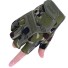 Taktické vojenské rukavice bez prstů Bezprsté protiskluzové vojenské rukavice Ochranné rukavice bez prstů armádní zelená
