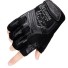 Taktické vojenské rukavice bez prstů Bezprsté protiskluzové vojenské rukavice Ochranné rukavice bez prstů černá