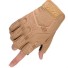Taktické vojenské rukavice bez prstů Bezprsté protiskluzové vojenské rukavice Ochranné rukavice bez prstů khaki