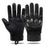 Taktické vojenské rukavice Střelecké rukavice Dotykové vojenské rukavice černá