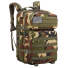 Taktický vojenský batoh Kempingový batoh Velkokapacitní batoh Turistický batoh s několika kapsami 45 L 50 x 30 cm Maskáčový vzor 4
