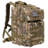Taktický vojenský batoh Kempingový batoh Velkokapacitní batoh Turistický batoh s několika kapsami 45 L 50 x 30 cm Maskáčový vzor 5