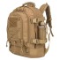Taktikai katonai hátizsák kemping hátizsák nagy kapacitású hátizsák több zsebes túra hátizsák 65 literes vízálló 53 x 38 x 33 cm barna
