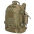 Taktikai katonai hátizsák kemping hátizsák nagy kapacitású hátizsák több zsebes túra hátizsák 65 literes vízálló 53 x 38 x 33 cm katonai zöld