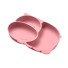 Talerz niemowlęcy w kształcie hipopotama różowy
