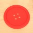 Tampon din silicon în formă de buton 5 buc roșu