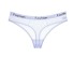 Tanga transparent pentru femei FASHION alb