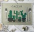 Tányéralátét kaktuszokkal 18