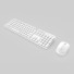 Tastatura wireless cu mouse K309 alb
