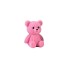 Teddybärfigur aus Kunststoff rosa