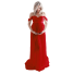 Těhotenské šaty na focení N926 červená