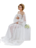 Těhotenské šaty na focení N927 bílá