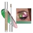 Tekuté očné tiene s metalickým efektom Lesklé tekuté očné tiene Vysoko kvalitný očný make-up 5