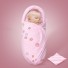 Tépőzáras baba pólya C1128 rózsaszín