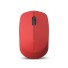 Tichá bezdrátová Bluetooth myš červená