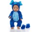 Tieroverall für Puppe A2047 6