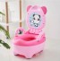 Toaletă portabilă pentru copii roz