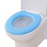 Toilettensitzabdeckung blau