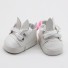 Topánky na šnúrky pre bábiku A1 biela