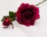 Trandafiri artificiali decorativi burgundy
