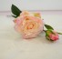 Trandafiri artificiali decorativi roz deschis