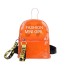 Transparenter Damenrucksack E711 orange