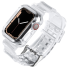 Transparentes Silikonarmband für Apple Watch 38 / 40 / 41 mm transparent