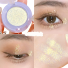 Trblietavý pigmentovaný očný tieň Rozjasňovač Kompaktné balenie 4