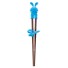 Tréninkové hůlky pro děti zajíček modrá