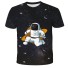 Tricou băiat cu astronaut Q