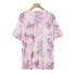 Tricou batik de damă A1266 violet