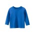 Tricou cu mânecă lungă pentru copii B1479 albastru