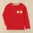 Tricou cu mâneci lungi pentru copii B1568 roșu