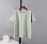 Tricou de bumbac pentru femei B895 verde deschis