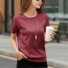 Tricou de damă A341 burgundy